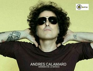 Andres Calamaro cantante musico compositor y productor discografico...