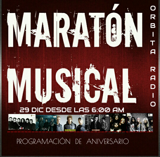 Photo of Maratón Musical por el 2do Aniversario de Orbita Radio