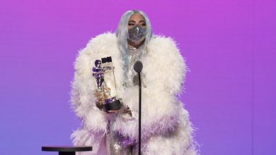 Photo of Lady Gaga sorprende con sus mascarillas en los premios MTV